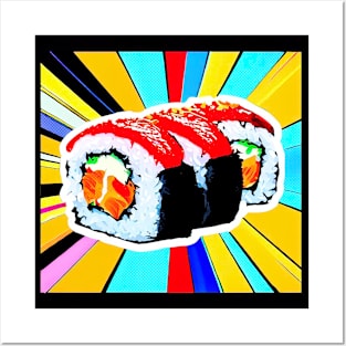 Sushi Pop Art Posters and Art